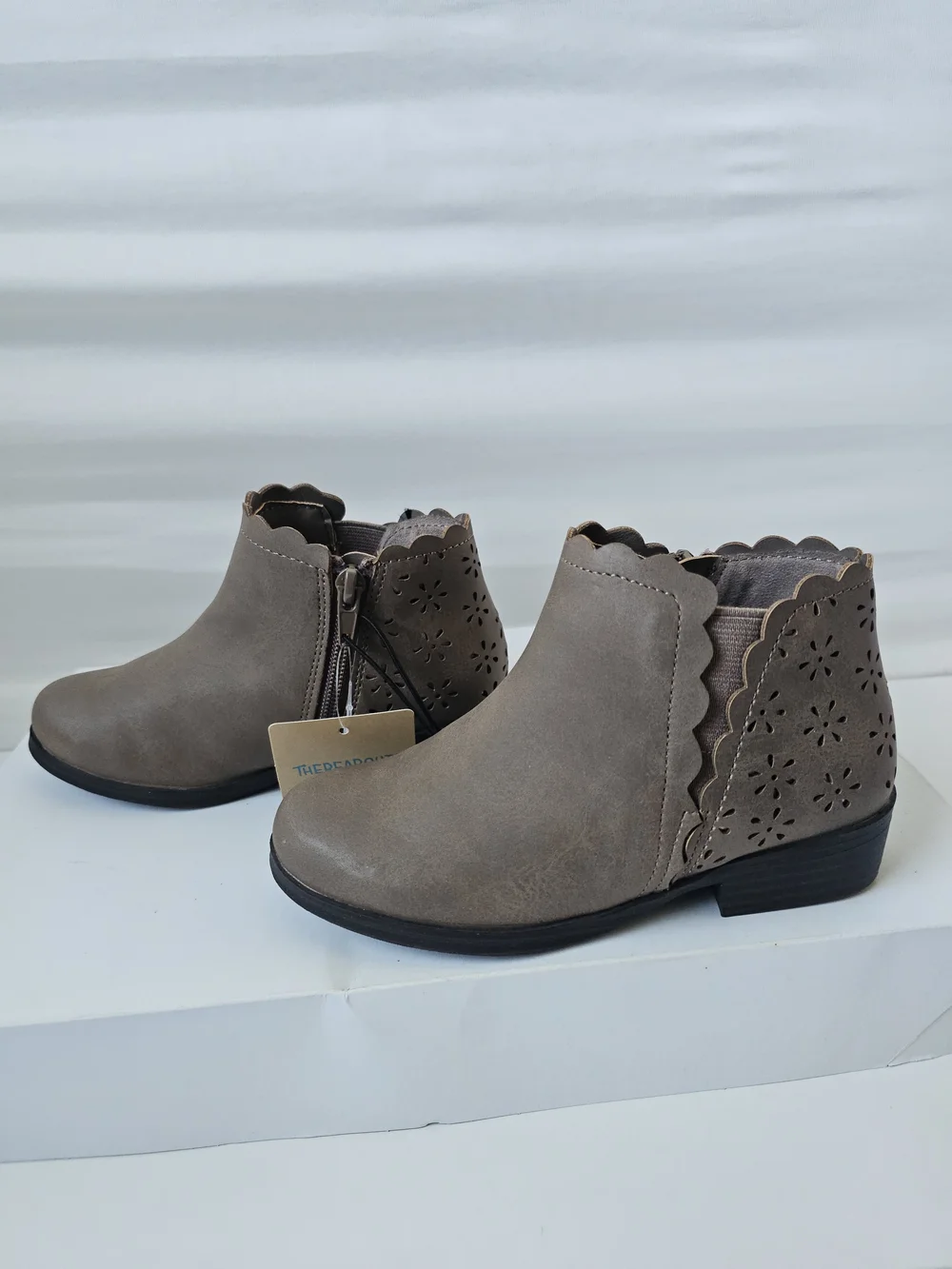 Thereabouts Girls TH PIMA Brown Ankle Boots Size 12M - NIB